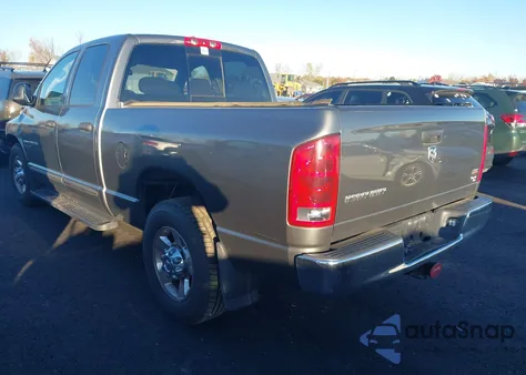 2006 Dodge Ram 2500 Slt/Sport из США, поврежденный, VIN 3D3KR28D66G187435